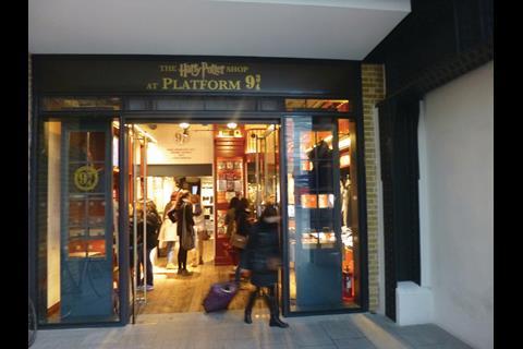 The Harry Potter Shop, King’s Cross, London